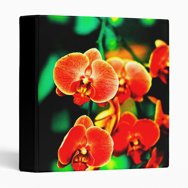 Orchids 3 Ring Binder (Front/Spine)