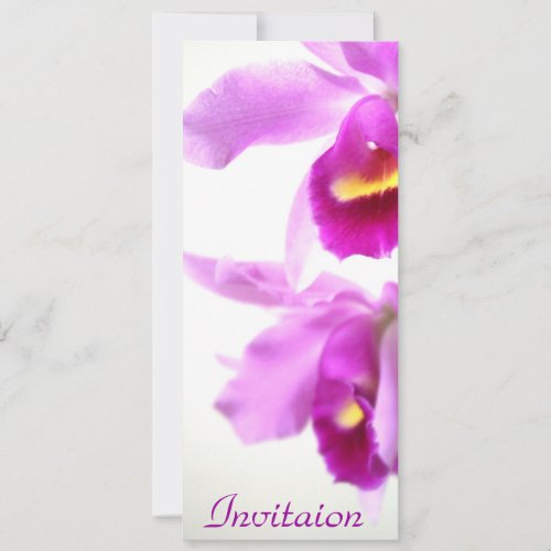 Orchids All_Occasion Personalized Invites