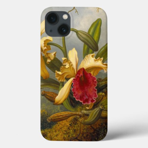 Orchids and Hummingbird Heade iPhone 13 Case