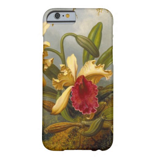 Orchids and Hummingbird Heade Barely There iPhone 6 Case