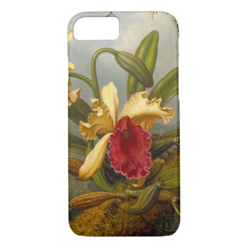 Orchids and Hummingbird Heade iPhone 87 Case