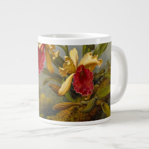 Orchids and Hummingbird Heade Giant Coffee Mug