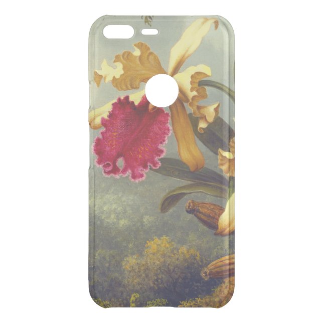 Orchids and Hummingbird Heade Uncommon Google Pixel XL Case (Back)