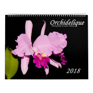 Orchids by Orchidelique Calendar