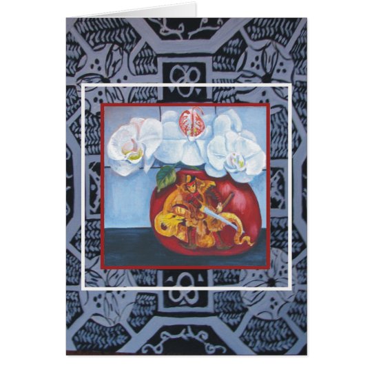 orchids card