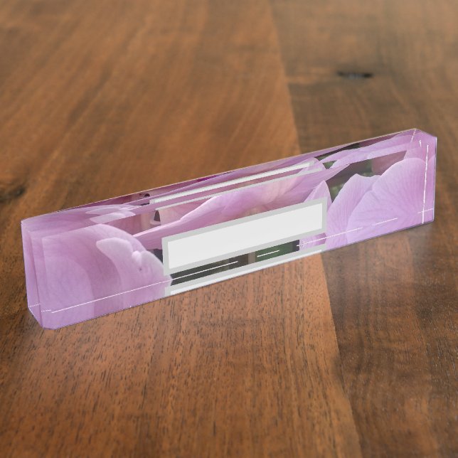 Orchids Desk Name Plate (Side)