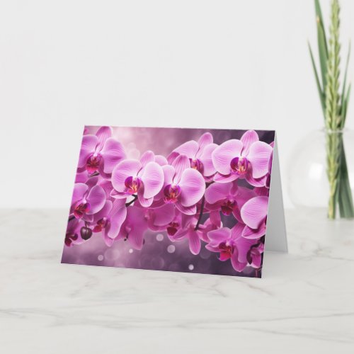 Orchids Greeting Card