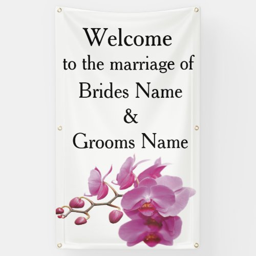 Orchids Inexpensive Wedding Packages Sets Kits Banner