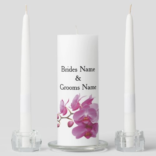 Orchids Inexpensive Wedding Packages Sets Kits Unity Candle Set