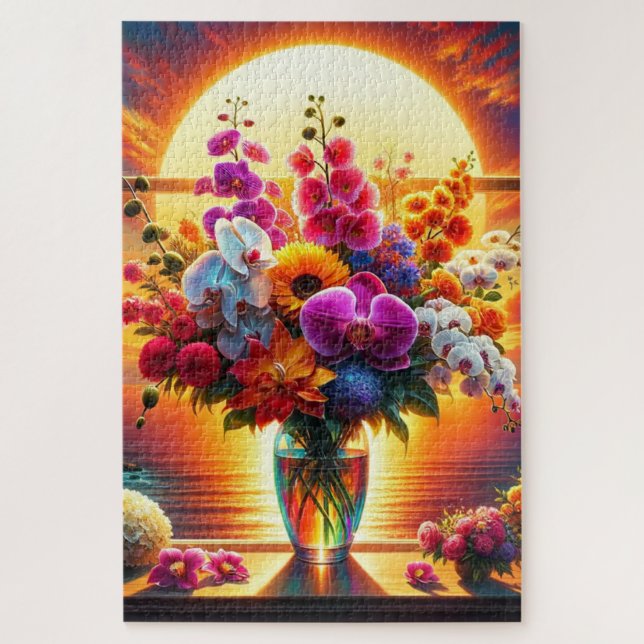 Orchids Jigsaw Puzzle (Vertical)