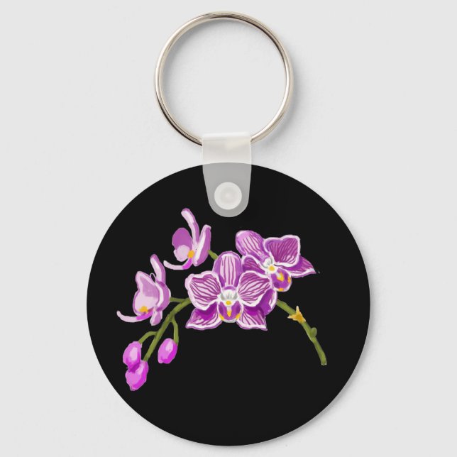 Orchids Keychain (Front)