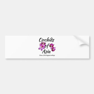 Orchids of Asia Bumper Sticker