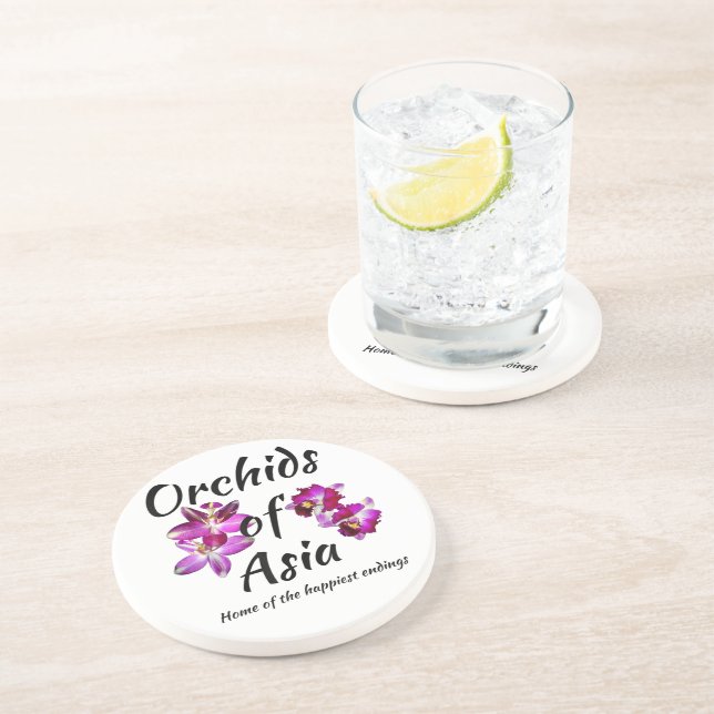 Orchids of Asia Coaster (Side)