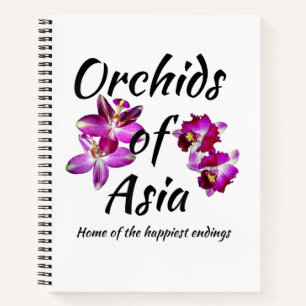 Orchids of Asia Notebook