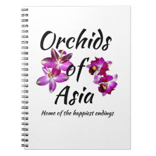 Orchids of Asia Notebook