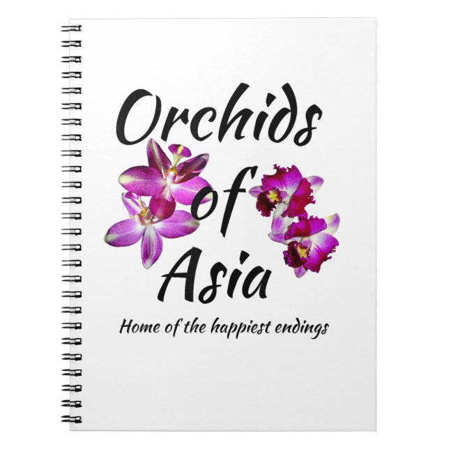 Orchids of Asia Notebook (Front)