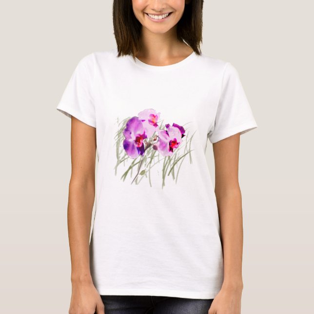 Orchids On The Shore Shirt (Front)