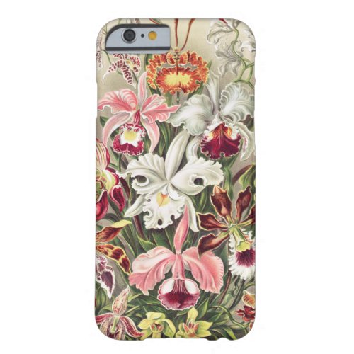 Orchids Orchideae Denusblumen by Ernst Haeckel Barely There iPhone 6 Case
