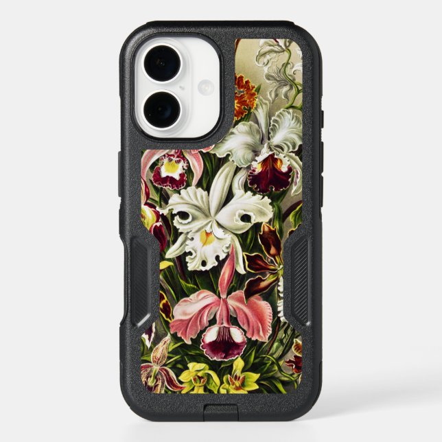 Orchids, Orchideae Denusblumen Ernst Haeckel  Otterbox iPhone Case (Back)