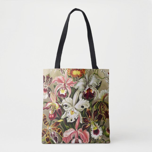 Orchids, Orchideae Denusblumen Ernst Haeckel  Tote Bag (Front)