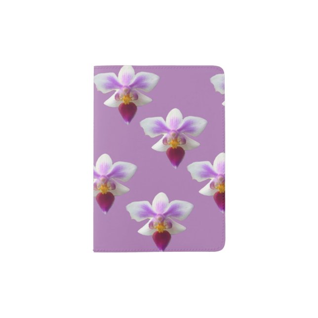 Orchids Passport Holder (Front)