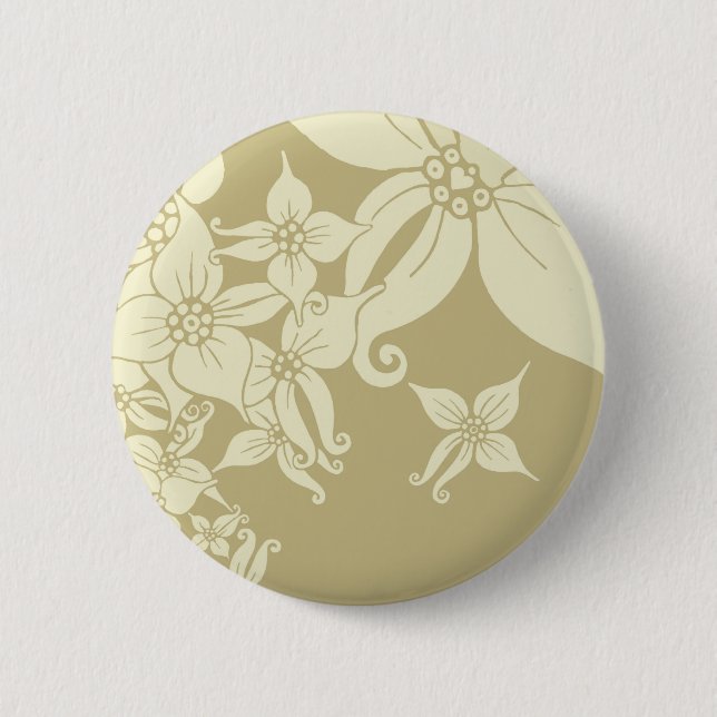 Orchids Pinback Button (Front)