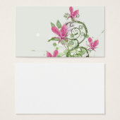 Orchids Profile Card (Front & Back)