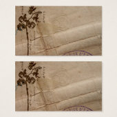 Orchids Profile Card (Front & Back)