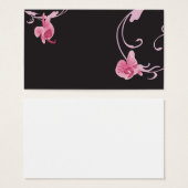 Orchids Profile Card (Front & Back)