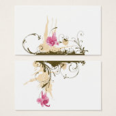 Orchids Profile Card (Front & Back)