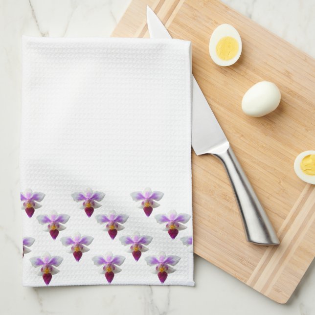 Orchids Towel (Quarter Fold)