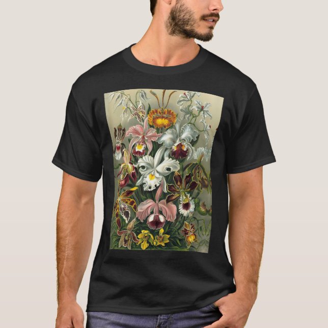 Orchidsorchidae Botanical T-Shirt (Front)