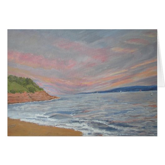 Orcombe Point Exmouth Devon UK Cards (Front Horizontal)