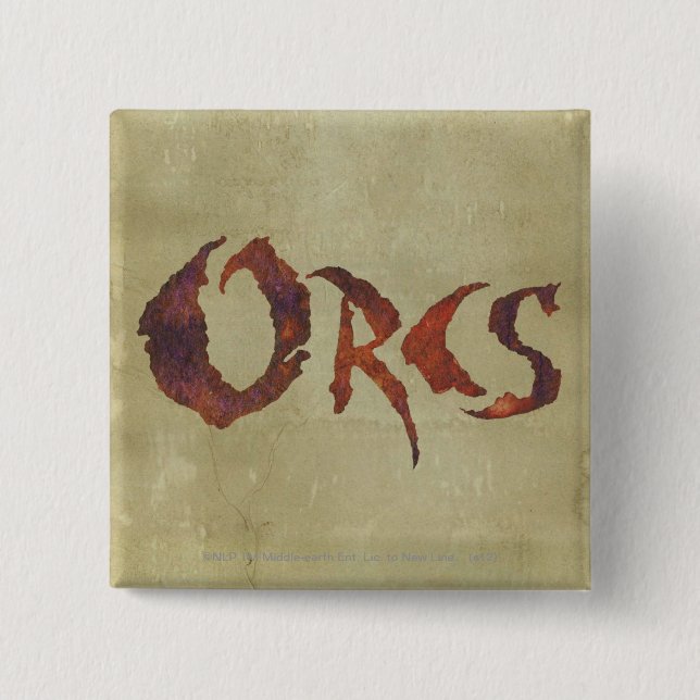 Orcs Button (Front)