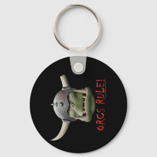 Orcs Rule! Keychain