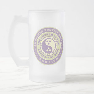 Ordained Dudeist Priest / Dudefish Frosted Mug