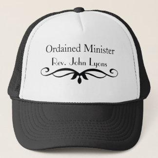 ORDAINED MINISTER GIFTS TRUCKER HAT