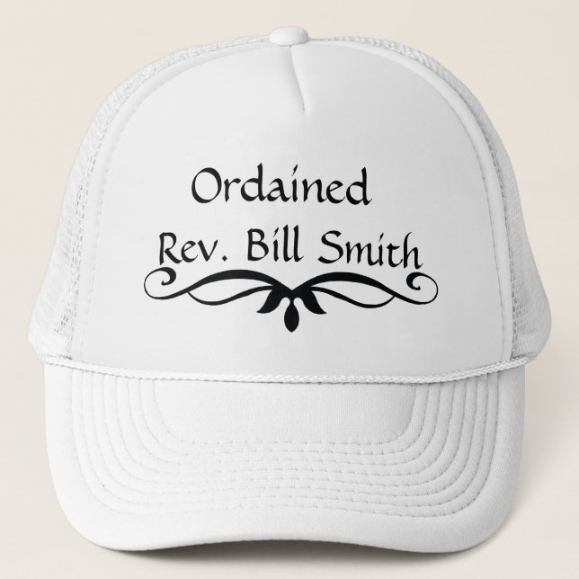 Ordained Minister Hat (Front)