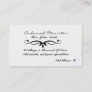 Ordained Minister's  Business Card