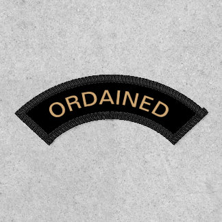 Ordained Top Rocker Patch