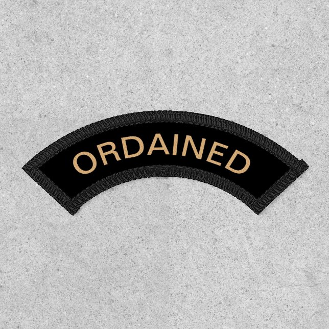 Ordained Top Rocker Patch (Front)