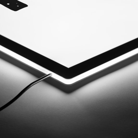 Order Here Custom Business Coffee Shop Bakery LED Sign (Corner)