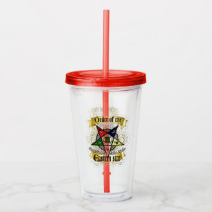 Order of Eastern Star Acrylic Tumbler