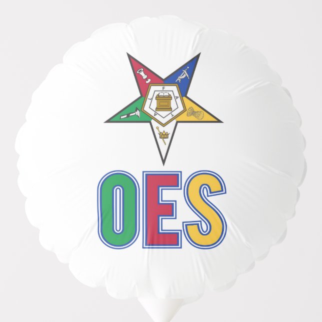 Order of Eastern Star Balloon (Front)