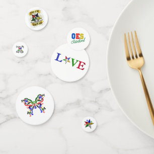 Order Of Eastern Star Confetti