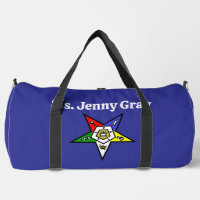 Order of Eastern Star Duffel Bag for OES
