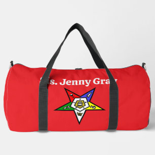 Order of Eastern Star Duffel Bag for OES