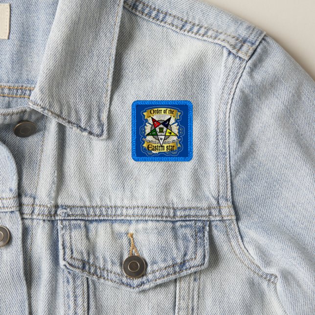 Order Of Eastern Star  Patch (On Jacket)