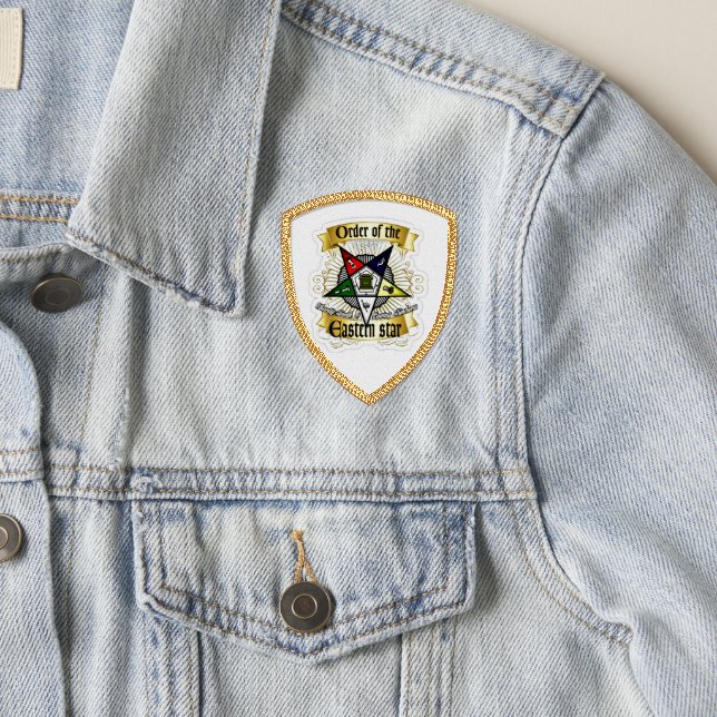 Order of Eastern Star Patch (On Jacket)