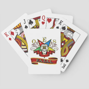 Order of Eastern Star Poker Cards